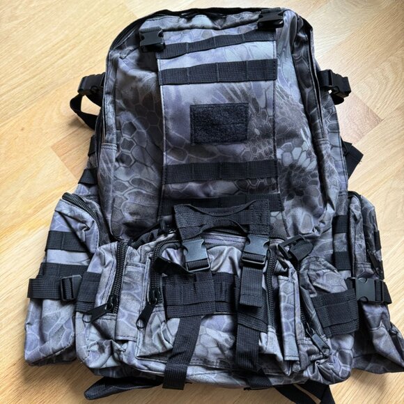 Scout Hawk 55L(14.5 Gal) Super Large Assault Pack Detachable Tactical Backpack